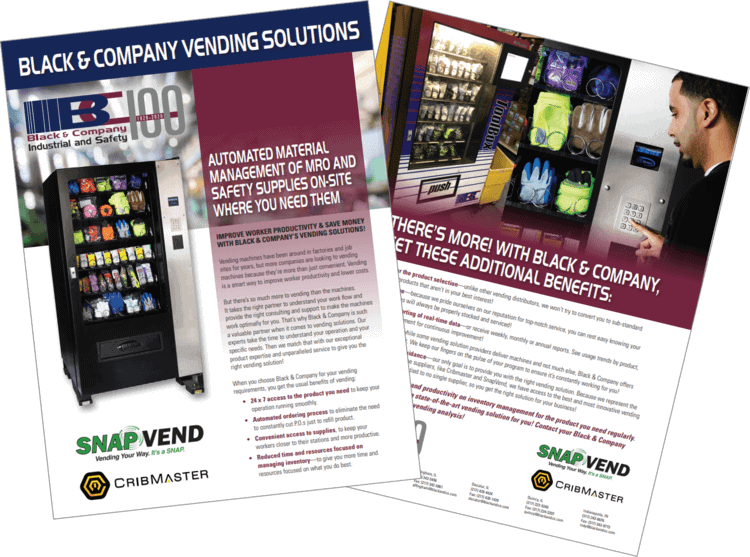 Black & Company Vending Solutions catalog