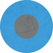 Blue circle