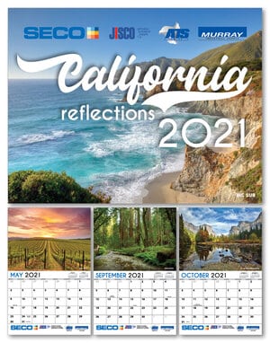 Sample 2021 calendar by SECO