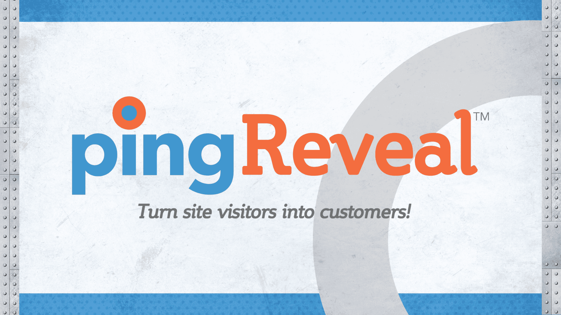 PingReveal Logo AI Tools for Distributors- Turn Site Visitors into Customers