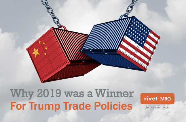 Trump Trade Policies as a winner in 2019