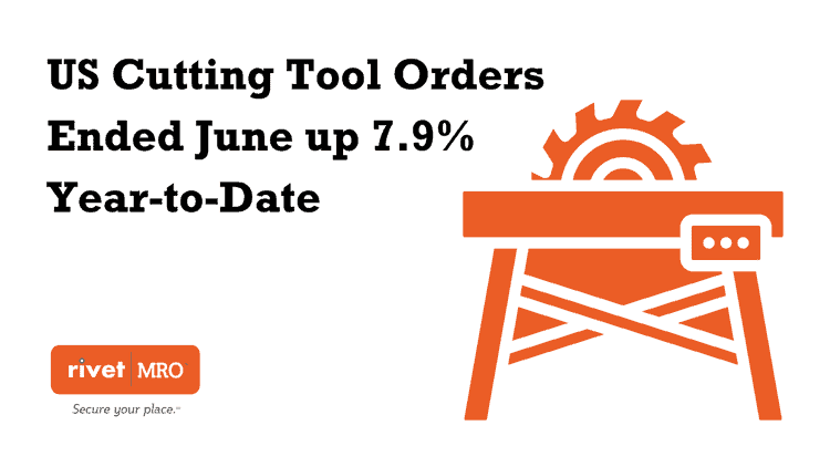 US Cutting Tool Orders Ended June